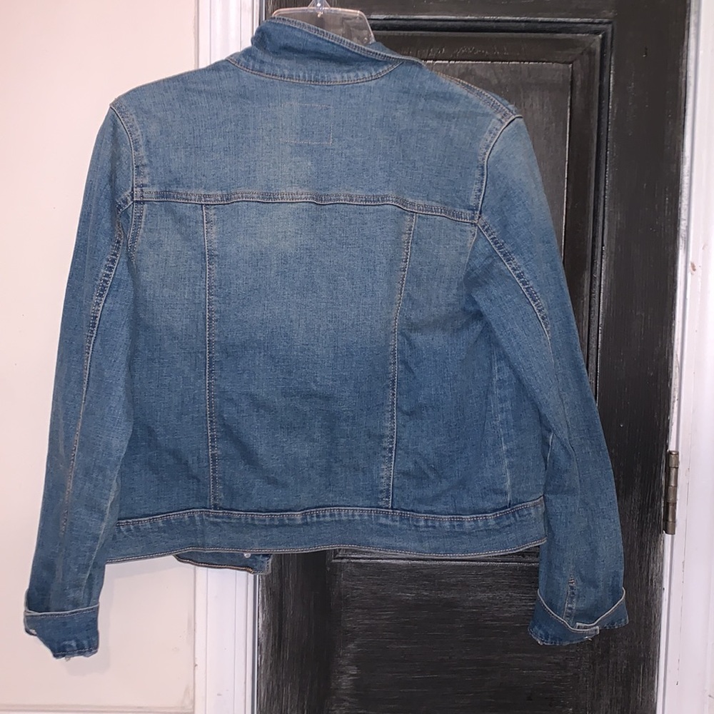 blue jean jacket - Picture 6 of 8